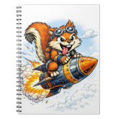 Chispa the Rocket Squirrel Spiral Notebook Notizblock (Vorderseite)