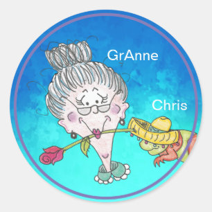 Chistmas Chameleon Stickers