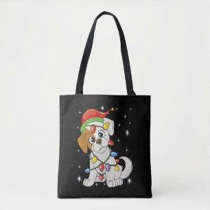 Chistmas Season Santa Jack Russell Terrier Tasche
