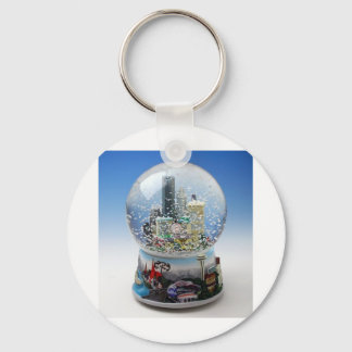Chistmas Snow Globe Schlüsselanhänger