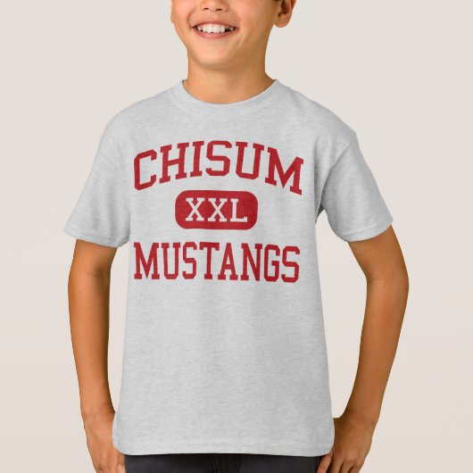 Chisum - Mustangs - Sekundarschule - Paris Texas T-Shirt (Vorderseite)