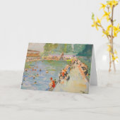 Chiswick Baths | Sir John Lavery Karte (Gelbe Blume)