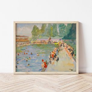 Chiswick Baths   Sir John Lavery Poster