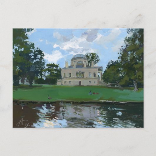 Chiswick House Postkarte (Vorderseite)