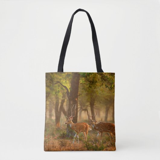 Chital oder cheetal, Achsachse, gepunktete Hirsche Tasche (Vorderseite)