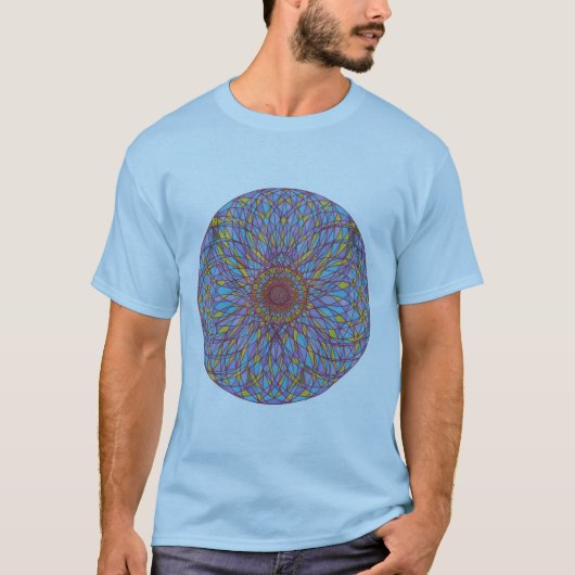 CHITALA Mandala-T - Shirt (Vorderseite)