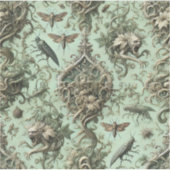 Chitinous Elegy – Gothic Insect Aufkleber (Vorderseite)