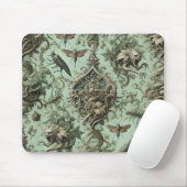 Chitinous Elegy - Gothic Insect Mousepad (Mit Mouse)