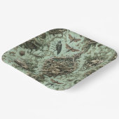 Chitinous Elegy – Gothic Insect  Pappteller (Gewinkelt)