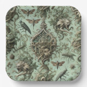 Chitinous Elegy – Gothic Insect  Pappteller (Vorderseite)