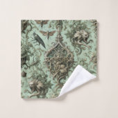 Chitinous Elegy - Gothic Viktorianisch Badhandtuch Set (Waschlappen)