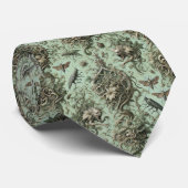 Chitinous Elegy - Gothic Viktorianisch Krawatte (Gerollt)