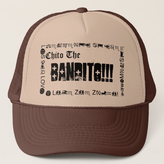 Chito das Bandito Truckerkappe (Vorderseite)