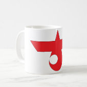 Chitose Hokkaido Kapitel Kaffeekaffee Tasse (Vorderseite Links)