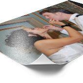 Chitra & Jeffrey: Hochzeit Fotodruck (Ecke)