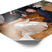 Chitra & Jeffrey: Hochzeit Fotodruck (Ecke)