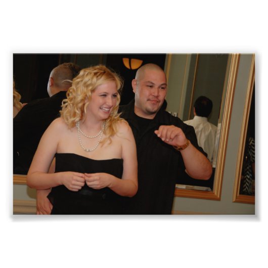 Chitra & Jeffrey: Hochzeit Fotodruck (Vorne)