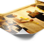 Chitra & Jeffrey: Hochzeit Fotodruck (Ecke)