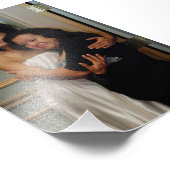 Chitra & Jeffrey: Hochzeit Fotodruck (Ecke)