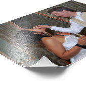 Chitra & Jeffrey: Hochzeit Fotodruck (Ecke)