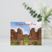 Chitradurga Fort, Karnataka, Indien Postkarte (Stehend Vorderseite)