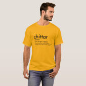Chittar. Chappal Punjabi Indian Parents Funny Desi T-Shirt (Vorne ganz)