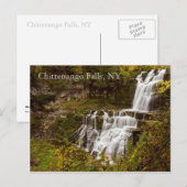Chittenango Falls Postcard Postkarte (Vorne/Hinten)