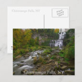 Chittenango Falls Postcard Postkarte (Vorne/Hinten)