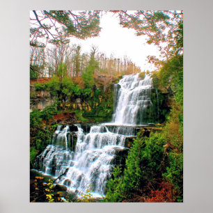 Chittenango fällt Staat PAK Poster