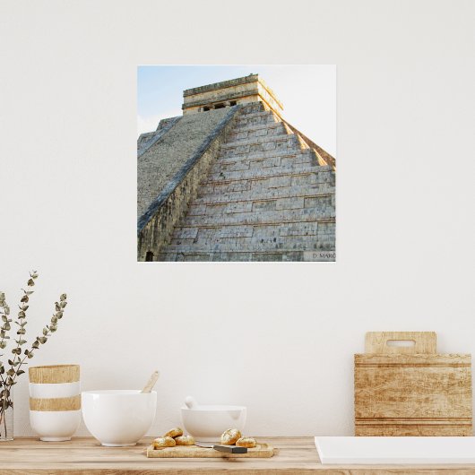 CHITZENITZA PYRAMID Poster (Küche)
