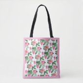 Chitzy Pink Wild Rose Tasche (Vorderseite)