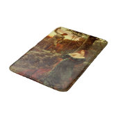 Chivalry (nach Frank Dicksee) Badematte (Schrägansicht)