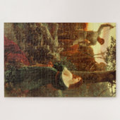 Chivalry (nach Frank Dicksee) Puzzle (Horizontal)