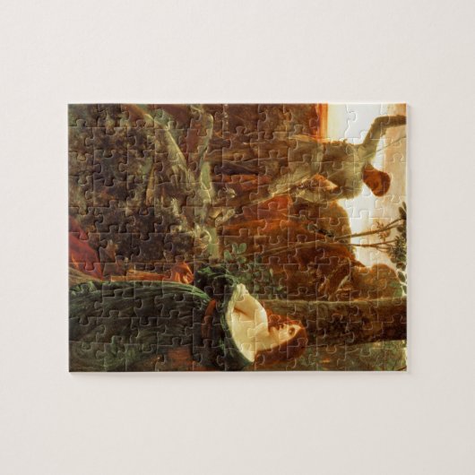 Chivalry [Sir Frank Dicksee] Puzzle (Horizontal)