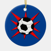 Chivas (Guadalajara) kundenspezifische Keramikornament (Vorne)