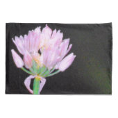Chives Blume Kissenbezug (Rückseite-Links)