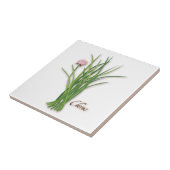Chives Herb Keramik Tile Fliese (Seite)