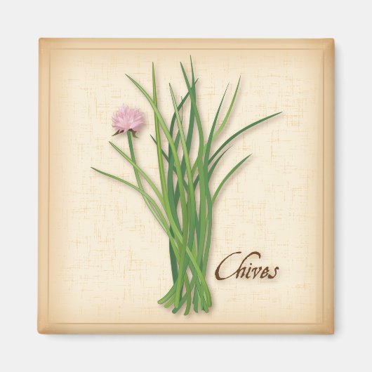 Chives Herb Magnet (Vorne)