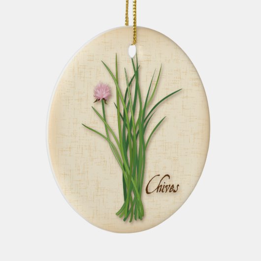Chives Herb Ornament (Rechts)