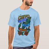 CHIVO EL SALVADOR SURF DESING T-Shirt (Vorderseite)