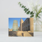 Chiwa, Chiwa, Usbekistan Kalta-Minor-Minarett Postkarte (Stehend Vorderseite)