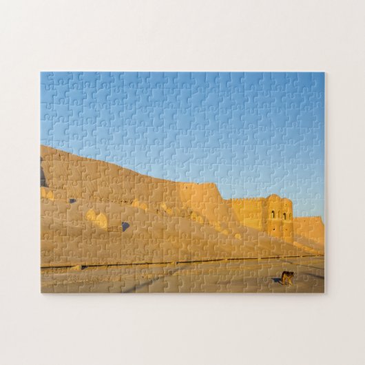 Chiwa City Wall - Usbekistan Puzzle (Horizontal)