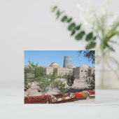 Chiwa, Khiva Blick zum Kalta-Minor-Minarett Postkarte (Stehend Vorderseite)