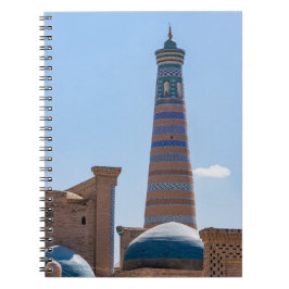 Chiwa, Usbekistan - Islam Khodja Minaret Notizblock