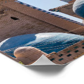 Chiwa, Usbekistan - Islam Khodja Minaret Poster (Ecke)