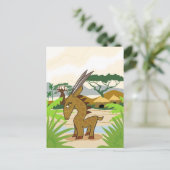 Chiwara Postkarte (Stehend Vorderseite)