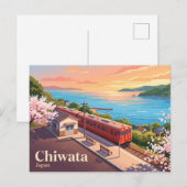 Chiwata, Japan Postkarte (Vorne/Hinten)