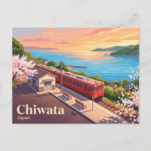 Chiwata, Japan Postkarte (Vorderseite)