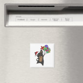Chiwawa Christmas Dog Winter Animals Hunde Magnet (In Situ (Geschirrspüler))