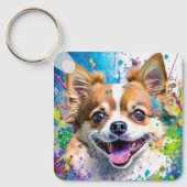 Chiwawa Dog Schlüsselanhänger (Vorderseite)